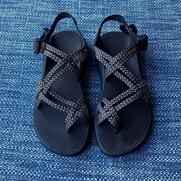 Chaco 2 Strap Sandals With Toe Strap - Picture 2 of 7